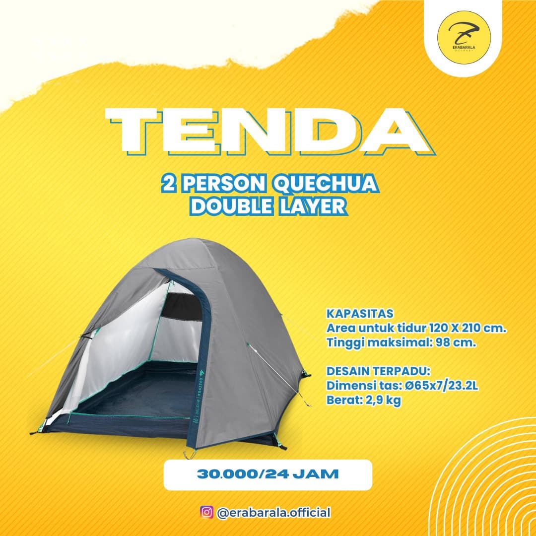 Tenda 2 Person Quechua