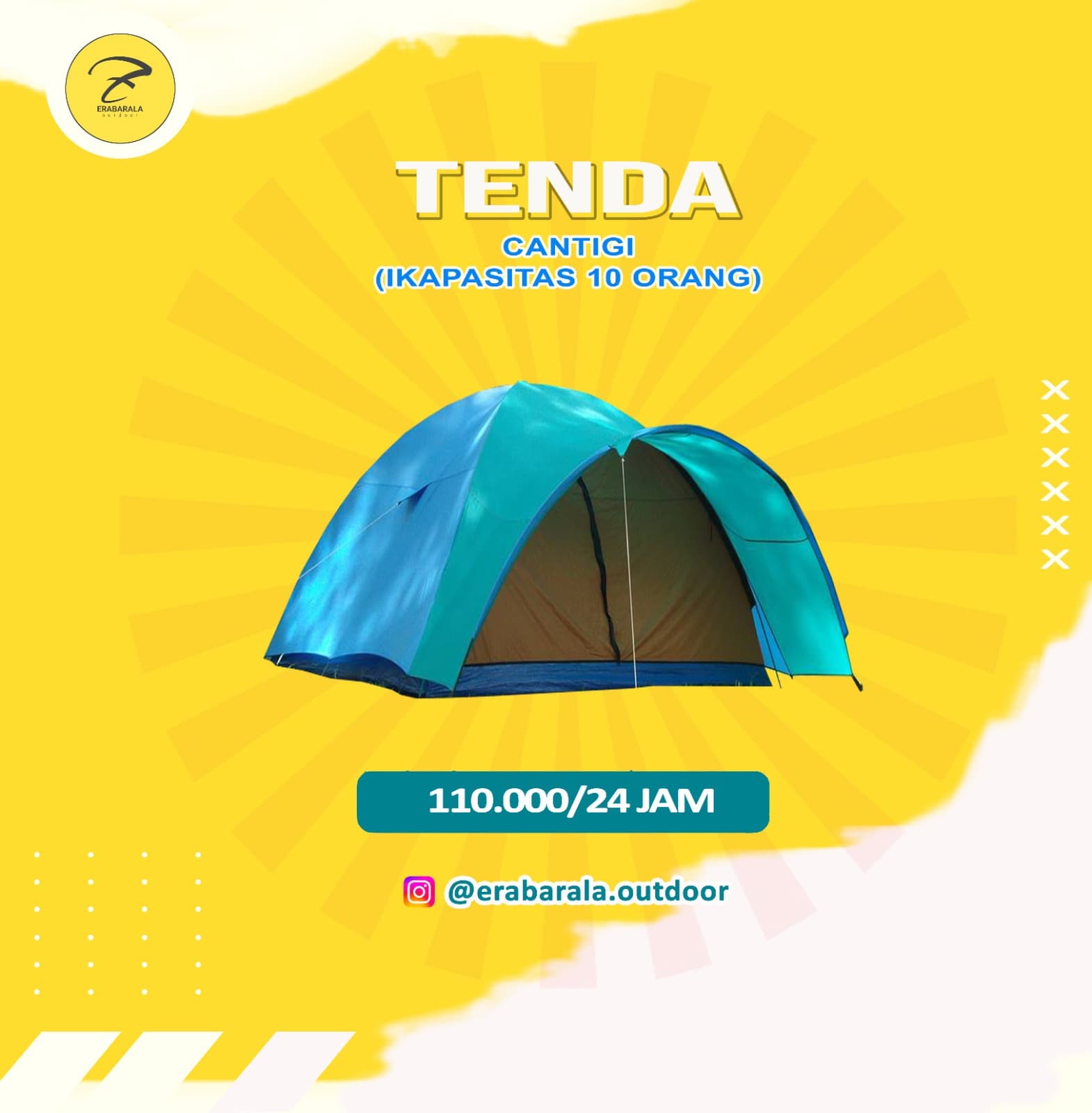 Tenda 10 Person Cantigi