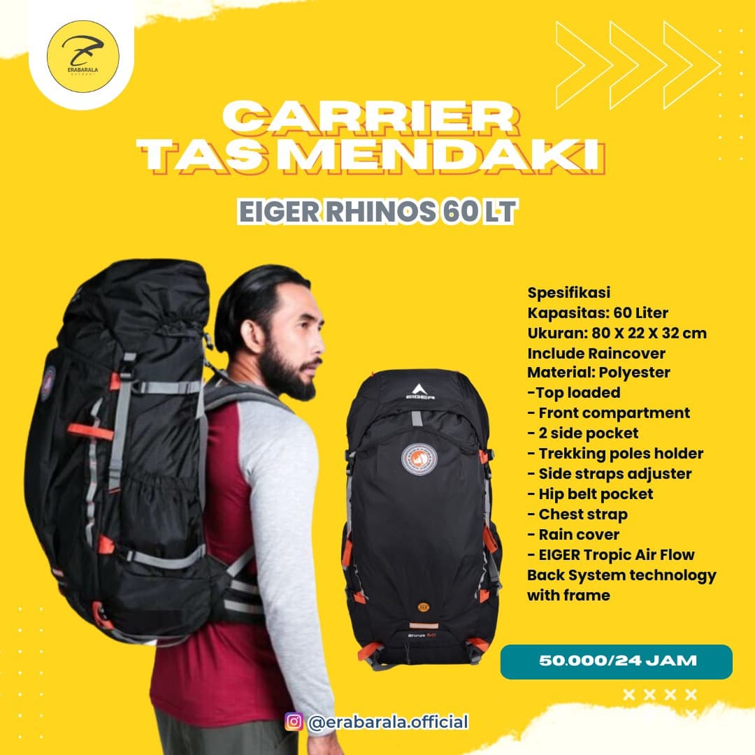 Carrier 60 Lt Eiger Rhinos