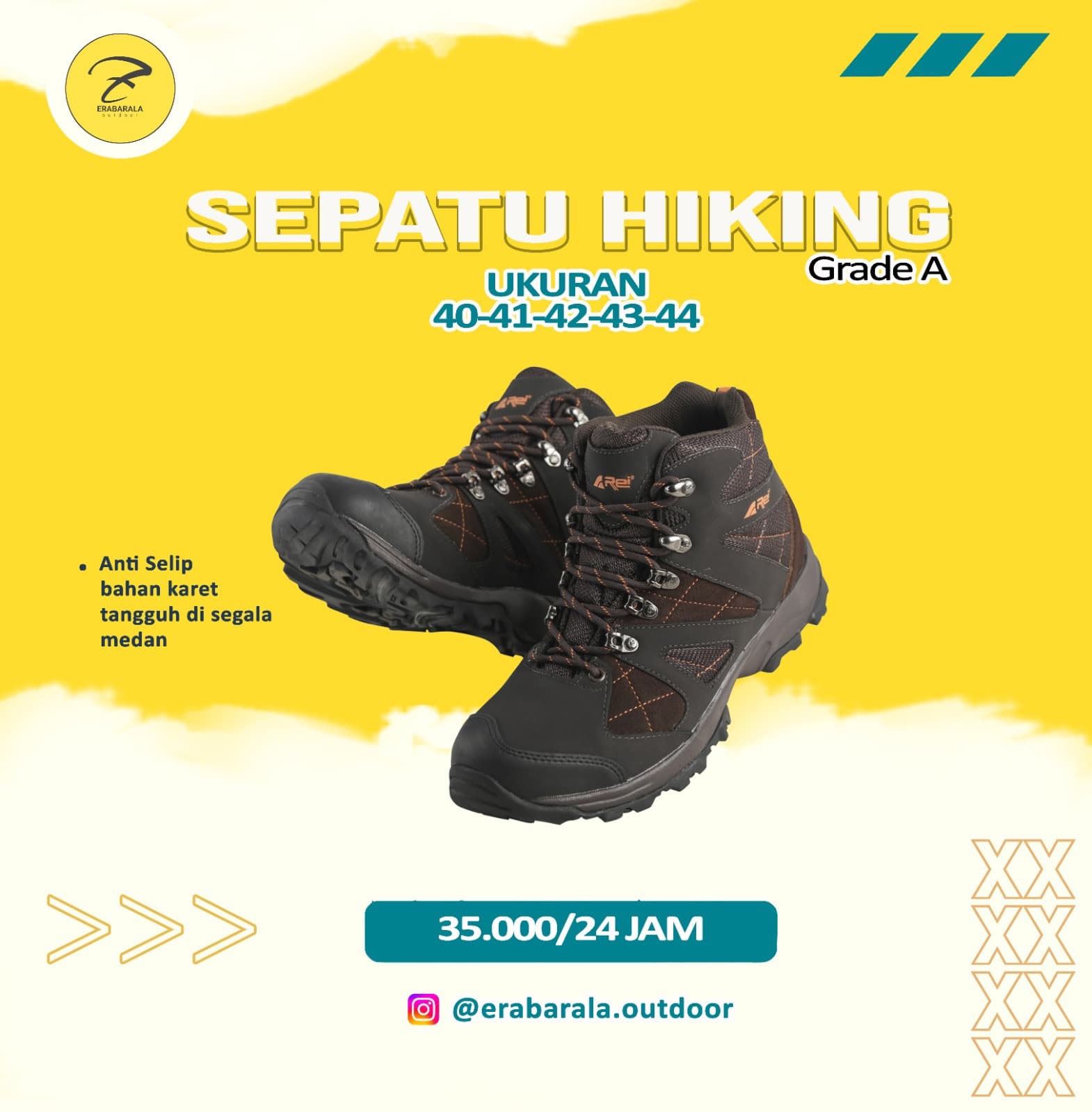 Sepatu Hiking Grade A