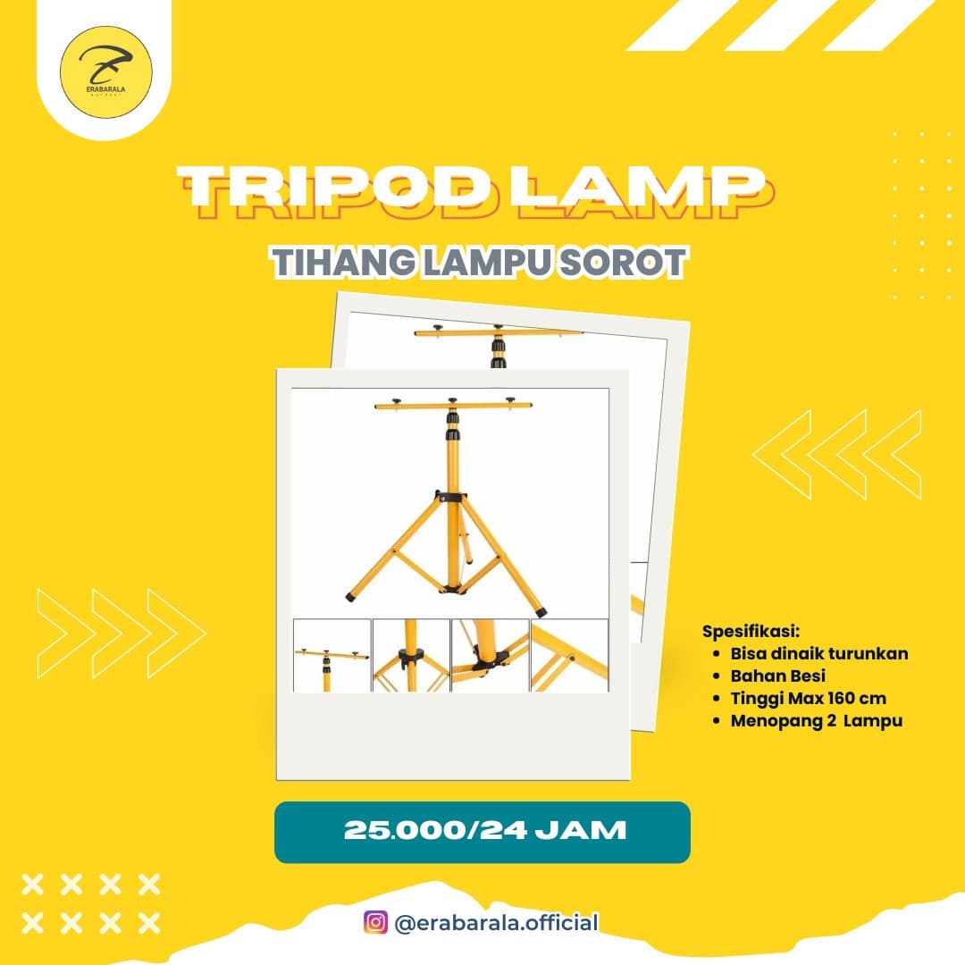 Tripod Lampu