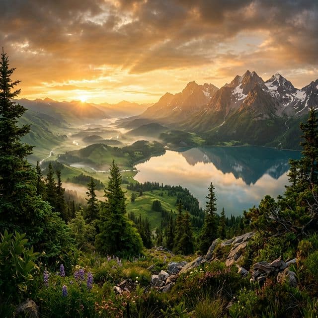 Outdoor landscape background